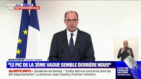 Jean Castex: "Le nombre de patients admis en réanimation a atteint un plateau"