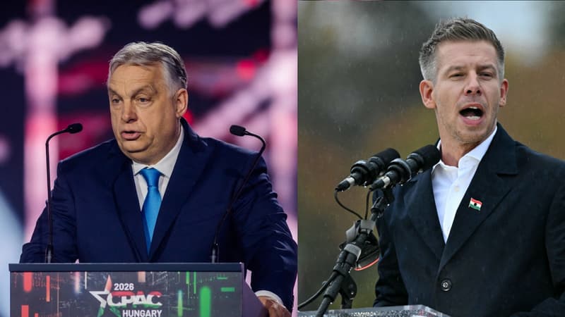 Législatives en Hongrie: Viktor Orbán accuse l'opposition de complot, son adversaire Peter Magyar réagit