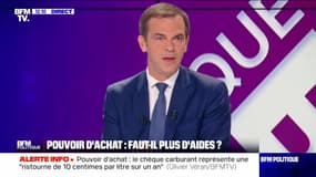 "On ne dit pas qu'on a vocation à payer toute la hausse du prix des carburants, ce ne serait pas soutenable", Olivier Véran - 01/10