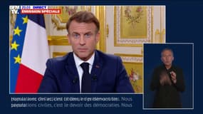 Israël: "La France met tout en œuvre pour faire revenir les otages sains et saufs" affirme Emmanuel Macron