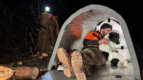 Mickaël, sans-abri à Colmar, a bénéficié des abris thermiques de l'association Bretz'Maraude. 