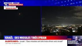 Des missiles iraniens lancés sur Israël