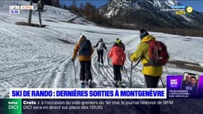 Dernières sorties pour le ski de randonnée à Montgenèvre