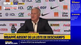 Ligue des Nations: Kylian Mbappé absent de la liste de Deschamps
