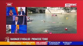 Promesse tenue, Anne Hidalgo s'est bien baigné dans la Seine avant les JO