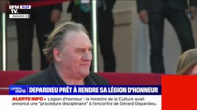 Gérard Depardieu met sa Légion d'honneur "à la disposition" de la ministre de la Culture