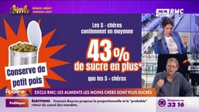 Aliments trop sucrés: "Les grands distributeurs attirent les plus démunis et les exposent"