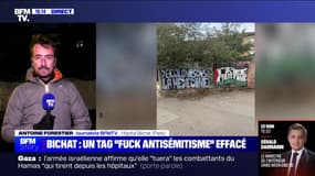 Story 5 : Bichat, un tag "Fuck antisémitisme" effacé - 10/11