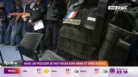 RAID: Un policier blessé par balle après le vol de son arme par des cambrioleurs