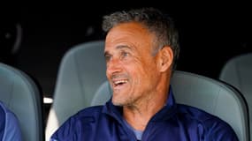 Luis Enrique souriant pendant le match du PSG contre Seattle à la Coupe du monde des clubs, le 24 juin 2025