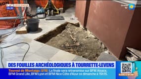 Tourrette-Levens: des ossements découverts sous l'église lors de fouilles archéologiques