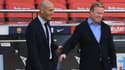 Zinedine Zidane et Ronald Koeman