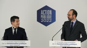 Gérald Darmanin et Édouard Philippe