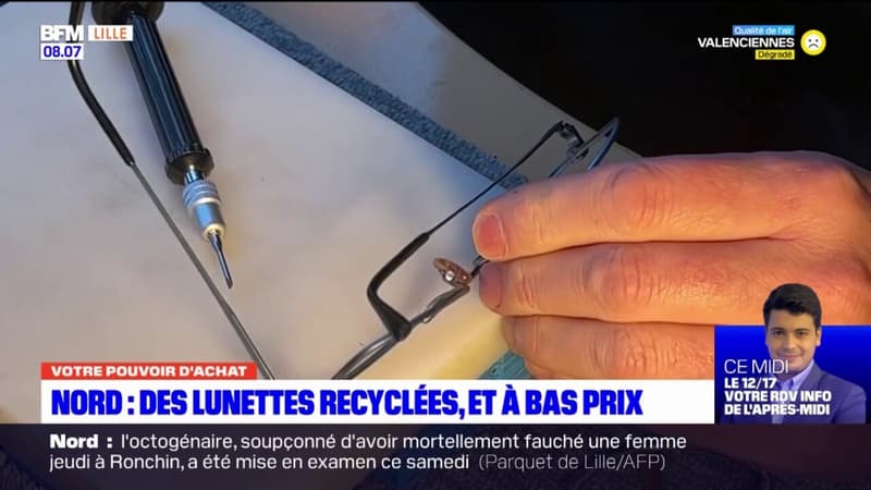Nord: des lunettes recyclées et à bas prix