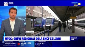 Nord-Pas-de-Calais: grève régionale de la SNCF ce lundi
