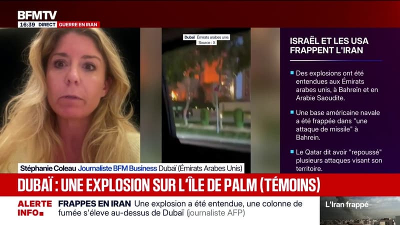Frappes en Iran: une explosion a été entendue au niveau de l'emblématique île artificielle de Dubaï, The Palm