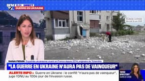 Guerre en Ukraine: pour Dana Fedun, expatriée ukrainienne en France, "il faut croire en une victoire de l'Ukraine" 