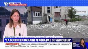 Guerre en Ukraine: pour Dana Fedun, expatriée ukrainienne en France, "il faut croire en une victoire de l'Ukraine" 