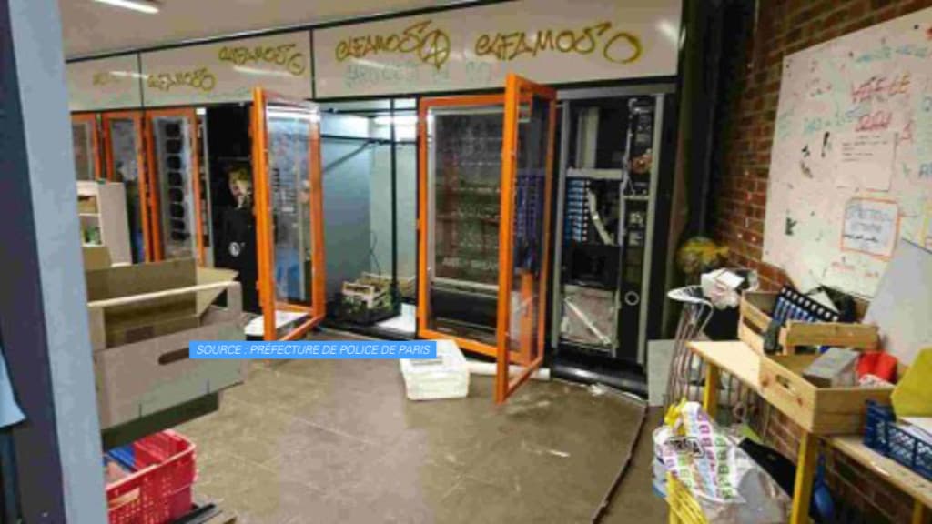 Les images de la faculté de Tolbiac après son évacuation Les images de la faculté de Tolbiac après son évacuation