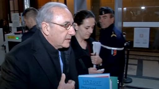 Le docteur Hazout ce 4 février, avant l'audience.