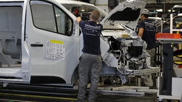 L'usine Renault de Sandouville est affectée à la production de véhicules utilitaires.