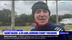 Var: à 84 ans, Edmond court toujours à Saint-Julien