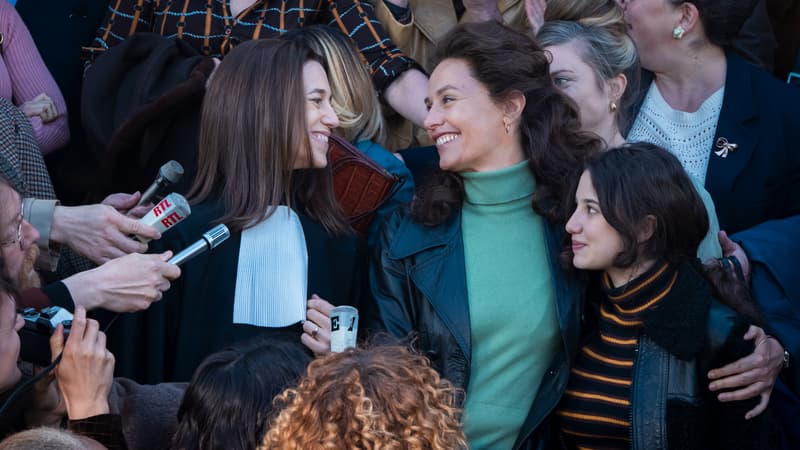 Charlotte Gainsbourg en Gisèle Halimi dans un premier cliché de "Gisèle - Au nom de toutes"