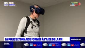 Lyon: la police formée à l'aide de la réalité virtuelle