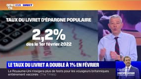 Le taux du livret A double à 1% en février