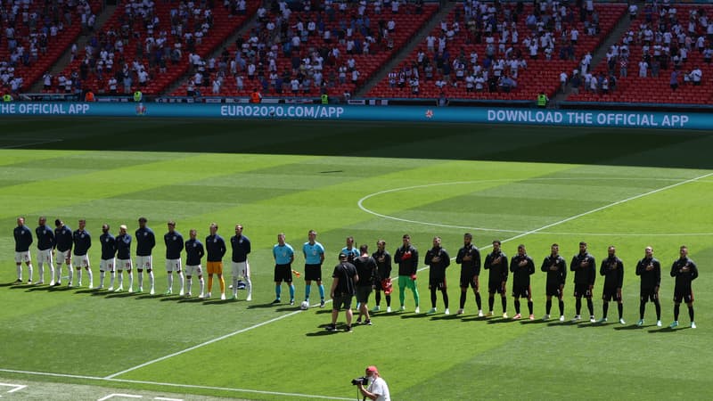 Euro: un fan grièvement blessé lors d'Angleterre-Croatie après avoir chuté d'une tribune