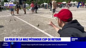 Lille: 1000 joueurs s'affrontent en triplette à la Waz Pétanque Cup