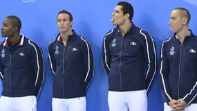 Le relais tricolore aux JO de Rio en 2016