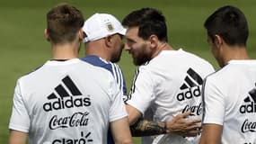 Jorge Sampaoli fête son anniversaire à Lionel Messi