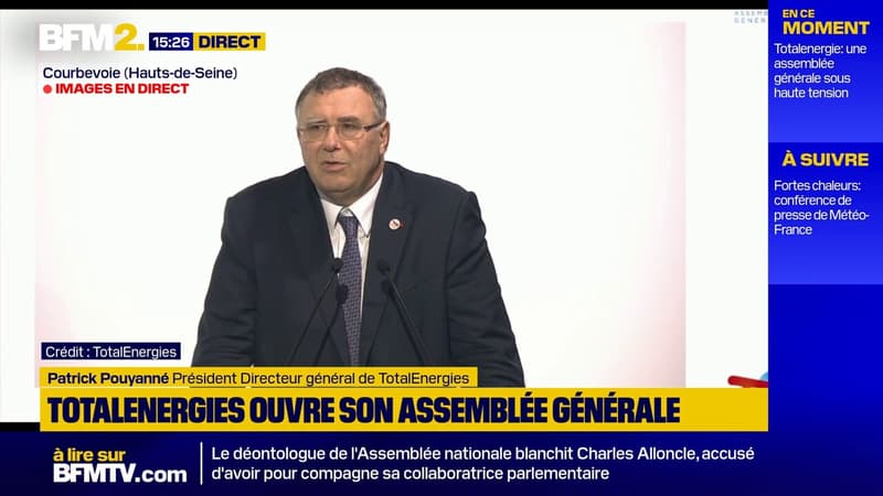 Les Français préfèrent un plafonnement du prix de l'essence à la pompe à une taxe sur les superprofits, estime Patrick Pouyanné, PDG de TotalEnergies