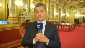 Gérald Darmanin le 2 novembre 2022 sur BFMTV.