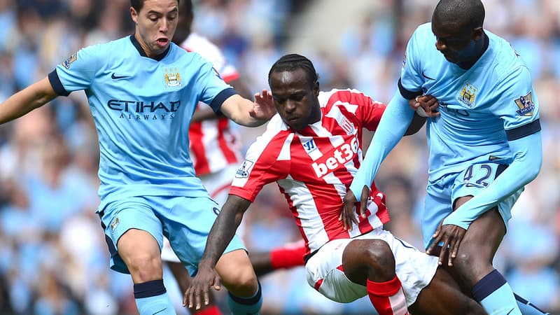 Samir Nasri et Yaya Touré (Manchester City)