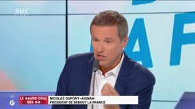 #GrandOral - "Je mène ce combat politique parce que notre pays est en danger ! Je suis la première personnalité à droite souhaitée par les Français". #NicolasDupontAignan  #GGRMC
