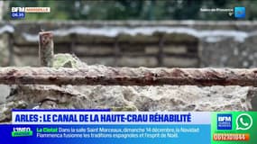 Arles : le canal de la Haute-Crau réhabilité