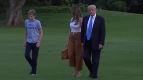 Le t-shirt du fils de Donald Trump a plu à beaucoup d'Américains