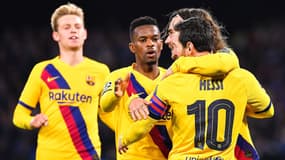 De Jong, Semedo, Griezmann et Messi, le 25 février 2020