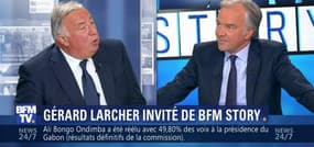 Démission de Macron: c'est "un coup de poignard à François Hollande", Gérard Larcher