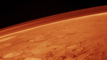 La Planète Mars, d'où pourrait venir l'Homme.