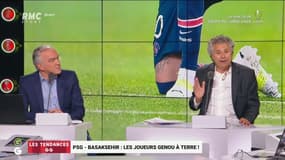 Des joueurs de foot genou à terre contre le racisme: "Désigner un homme par sa couleur n'est pas raciste", juge Gilles-William Goldnadel