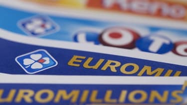 Des grilles d'Euromillions - Image d'illustration
