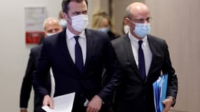 Olivier Véran et Jean-Michel Blanquer