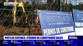 Pays de Fayence: les permis de construire gelés pour faire face au manque d'eau