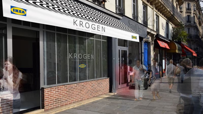 Ce restaurant porte le doux nom de Krogen