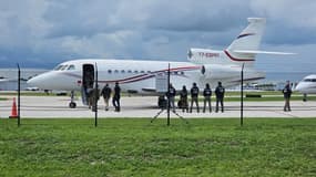 Un avion du président vénézuélien Nicolas Maduro, le 2 septembre 2024