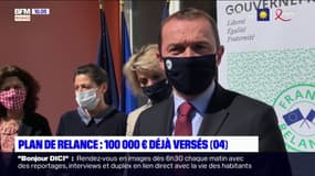 Fonds de solidarité: 100.000 euros d'aides et 6000 établissements déjà soutenus dans les Alpes-de-Haute-Provence, annonce Olivier Dussopt