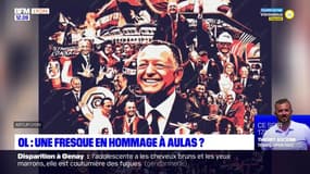 OL: une fresque en hommage à Jean-Michel Aulas?